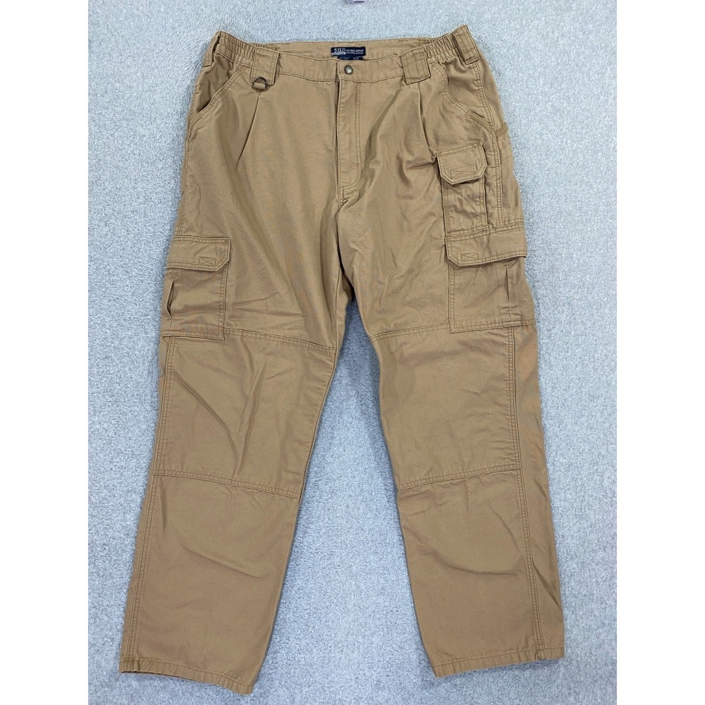 5.11 Tactical‎ Pants Mens 38x32 Brown 100% Cotton Cargo Utility Workwear Outdoor